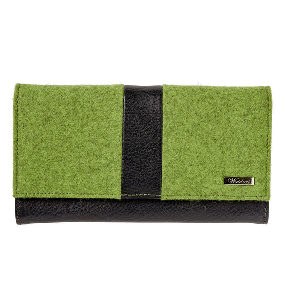 GRAZIA Waidzeit Gedbörse Loden grün Schweiz Geldbörse Geschenk