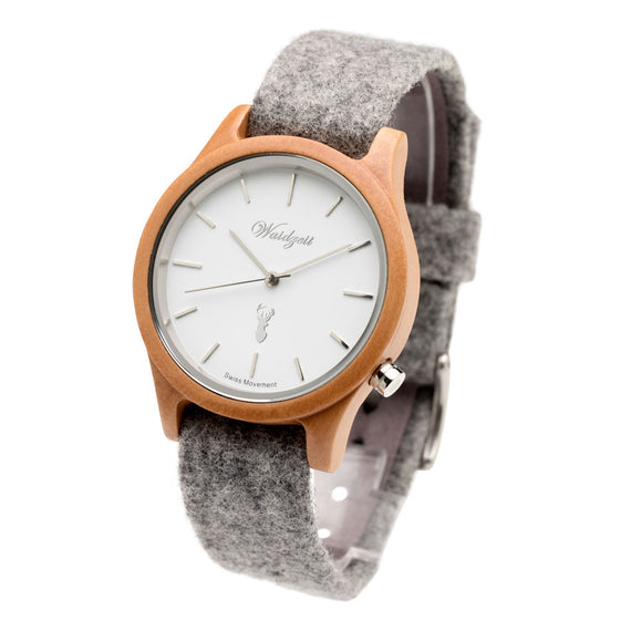 Alpin Dachstein Armbanduhr Waidzeit Holzuhr Lodenuhr Armbanduhr