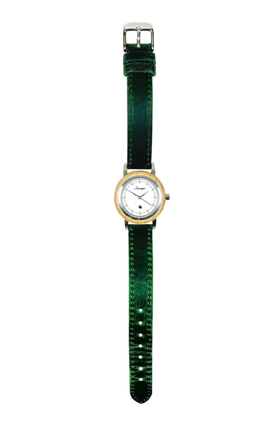 Grapevine Damen Uhr mit Lederband aus echtem französischen Allier Eichenfass Damenuhr Barrique Weinliebhaber Natur Naturprodukt Herrengeschenk