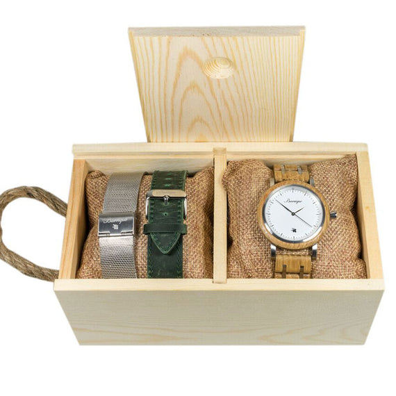 Grapevine Damen Uhr mit Lederband aus echtem französischen Allier Eichenfass Damenuhr Barrique Weinliebhaber Natur Naturprodukt Herrengeschenk